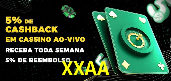 Promoções do cassino ao Vivo XXAA